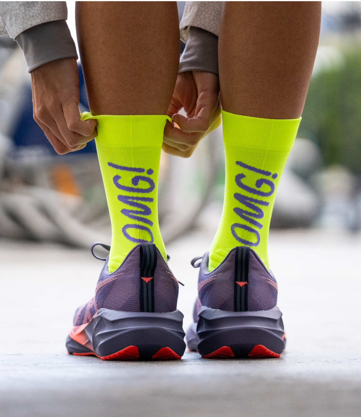 OMG running performance socks are back in a new shade. Welcome this beautiful new yellow! #sporcks #run #Running #sockgame 