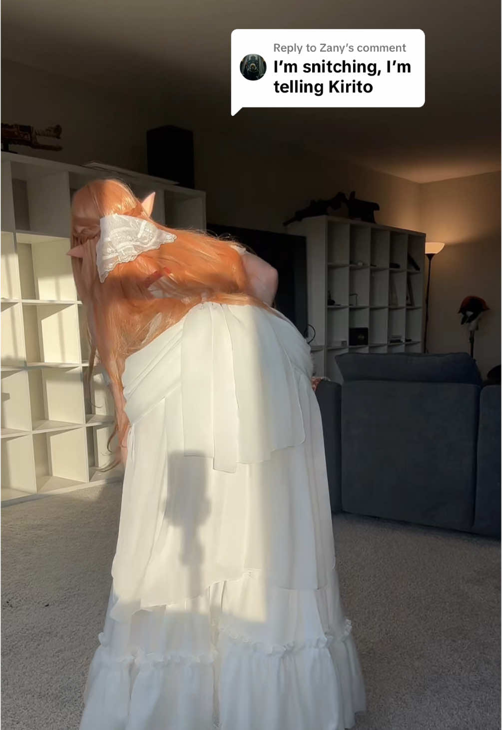 Replying to @Zany  Oberon the Fairy King is making me do it!! :( #cosplay #asunayuuki #asunacosplay #asunayuukicosplay #swordartonline #sao #swordartonlinecosplay #tapout 