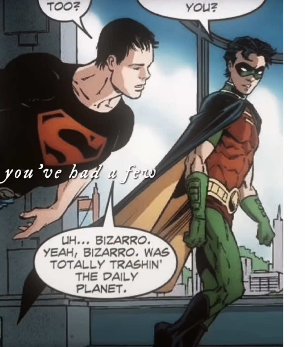 #TIMKON || im crazy abt them #timdrake #connerkent #konel #timdrakerobin #superboy #dc #dccomics #batman #superman #batfam #superfam 