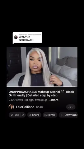 Replying to @pyt.jaadaa sorry for keeping u guys waiting it’s up! 😜🙏🏽 #blackgirlmakeup #unapproachablemakeup #makeuptransformation #makeuptutorial 