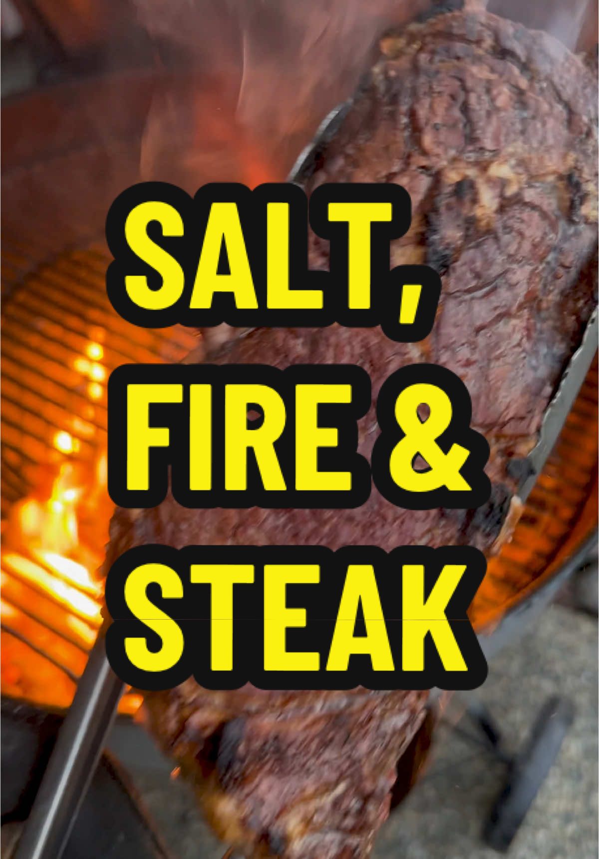 Today I’m going back to the basics and forward searing ribeye steaks on the Weber kettle.  I’ve been grilling steaks for 30 years - over the last 3 years I’ve subjected my family to a bunch of steak experiments to learn new techniques.  At breakfast the other day, my kid asked me if I could just grill up some ribeyes like I used to.  The old fashioned way.  No fancy rubs.  No reverse sear. No sous vide. Just salt, fire, and steak.  We can definitely make that happen. Let’s start by salting the steaks for a few hours.  I like to use a good layer of salt here, especially since these steaks are quite thick.   I used about a full chimney of lump charcoal and pushed it all over to one side so we have two zones one hot one cold.  I also threw in a couple of wood chunks for a little smoke. I removed the steaks from the fridge a few hours before grilling so they don’t seize up when they hit the heat. I start on the cool side and then rotate the grate.  If you put them directly on the hot side they will have grill marks which isn’t the goal.  I then grill for a few minutes until I’m happy with the crust.  And move them over to the cool side and rotate again.   When I’m happy with the crust I move them back over to the cool side and keep them there until they hit 120-125, which will carry over to 130.  Go higher if you like less pink. Going back to the basics is a good thing. These turned out great and we’ll be doing them again very soon. #bbq #steaks #grilling #ribeye