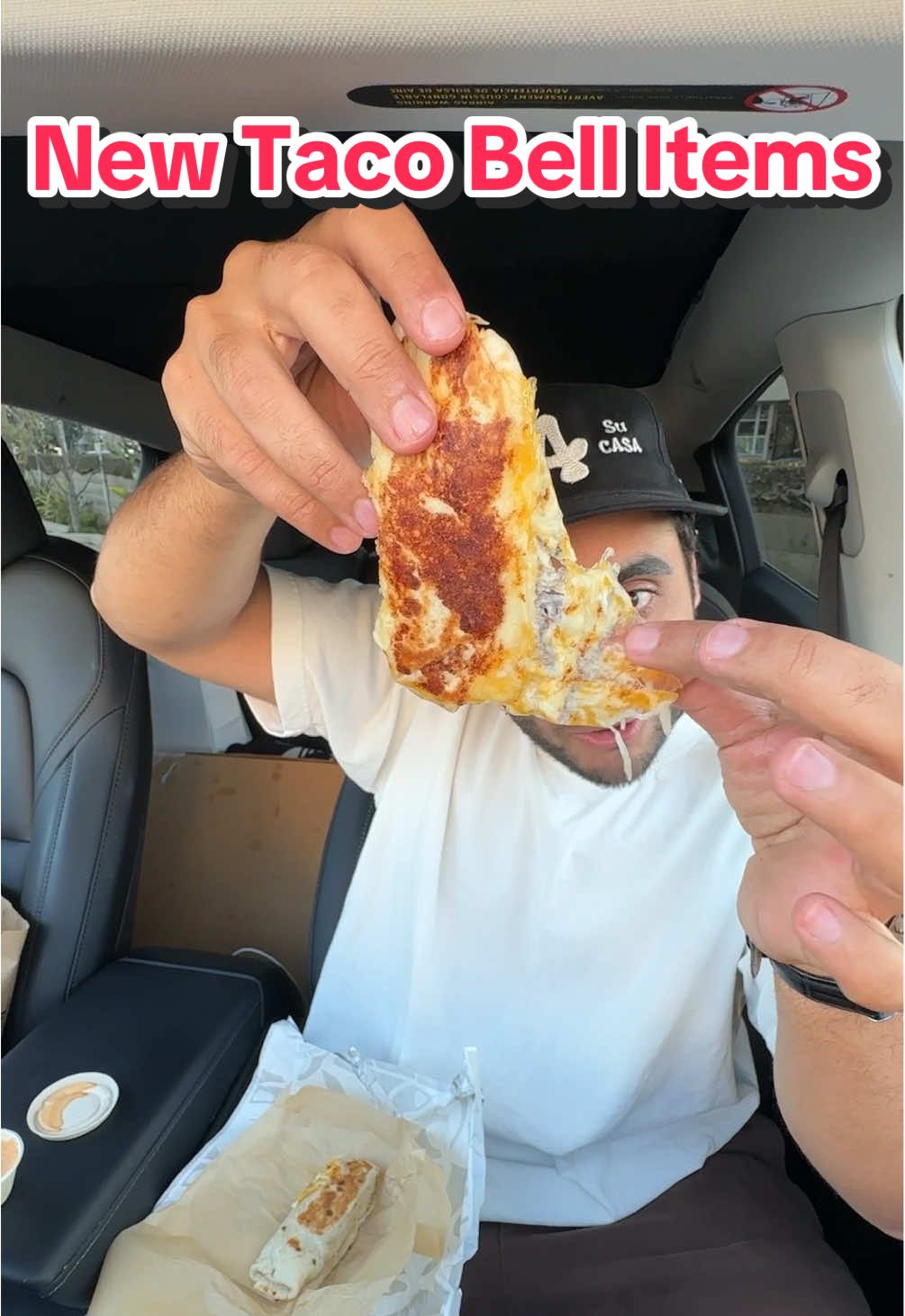 Trying the new Taco Bell Items #foodreview #mukbang 