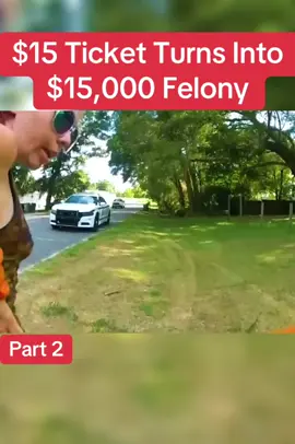 $15 Ticket Turns Into $15,000 Felony #cops #police #copsusa🚔🇺🇸 #policeofficer #foryou 