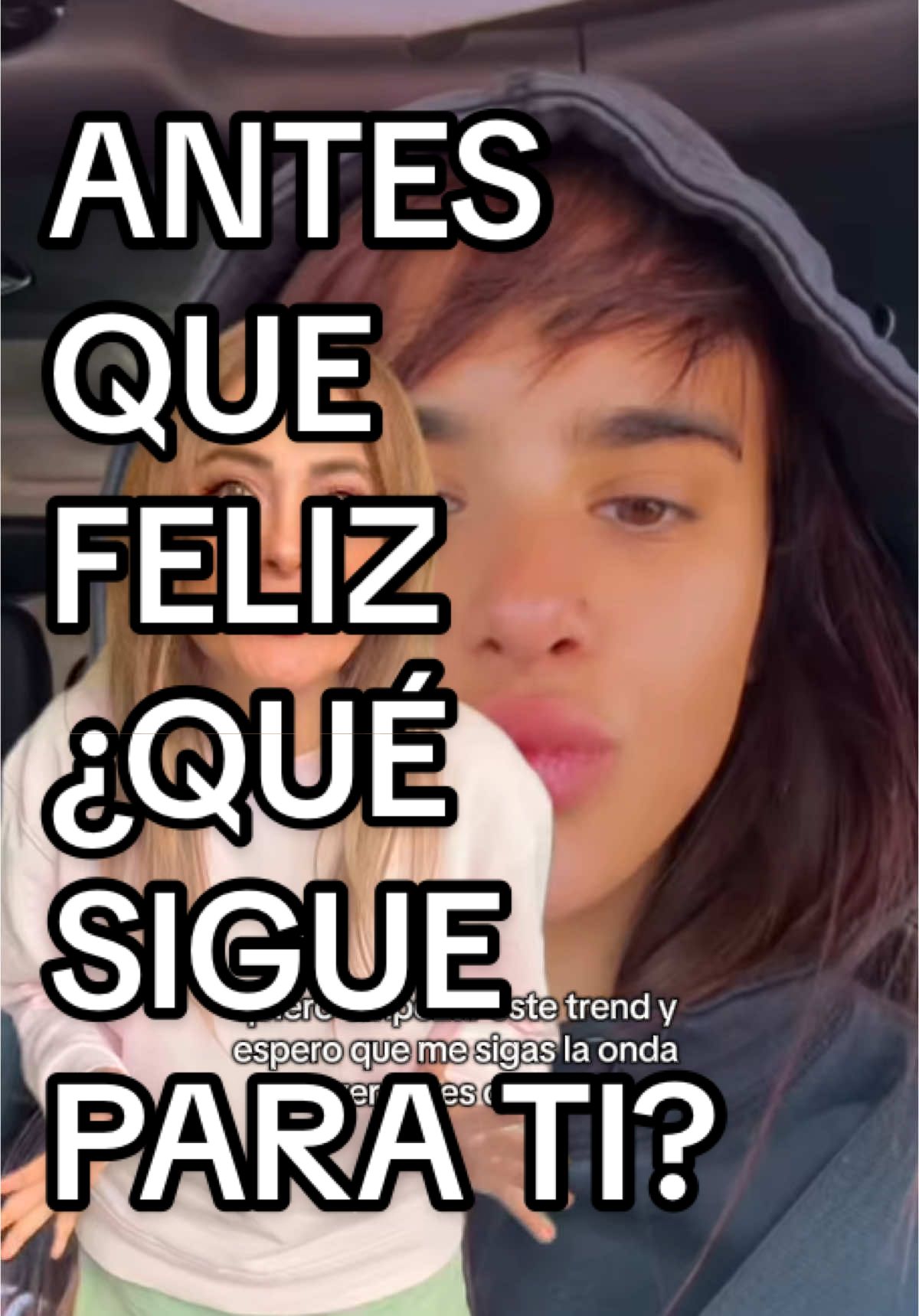 Responde con lo que sigue para ti: #antesquefeliz @Gala montes  #mujeresqueinspiran #mujeresfuertes #mujereslatinas #mujeresartistasdetiktok #mujeres 