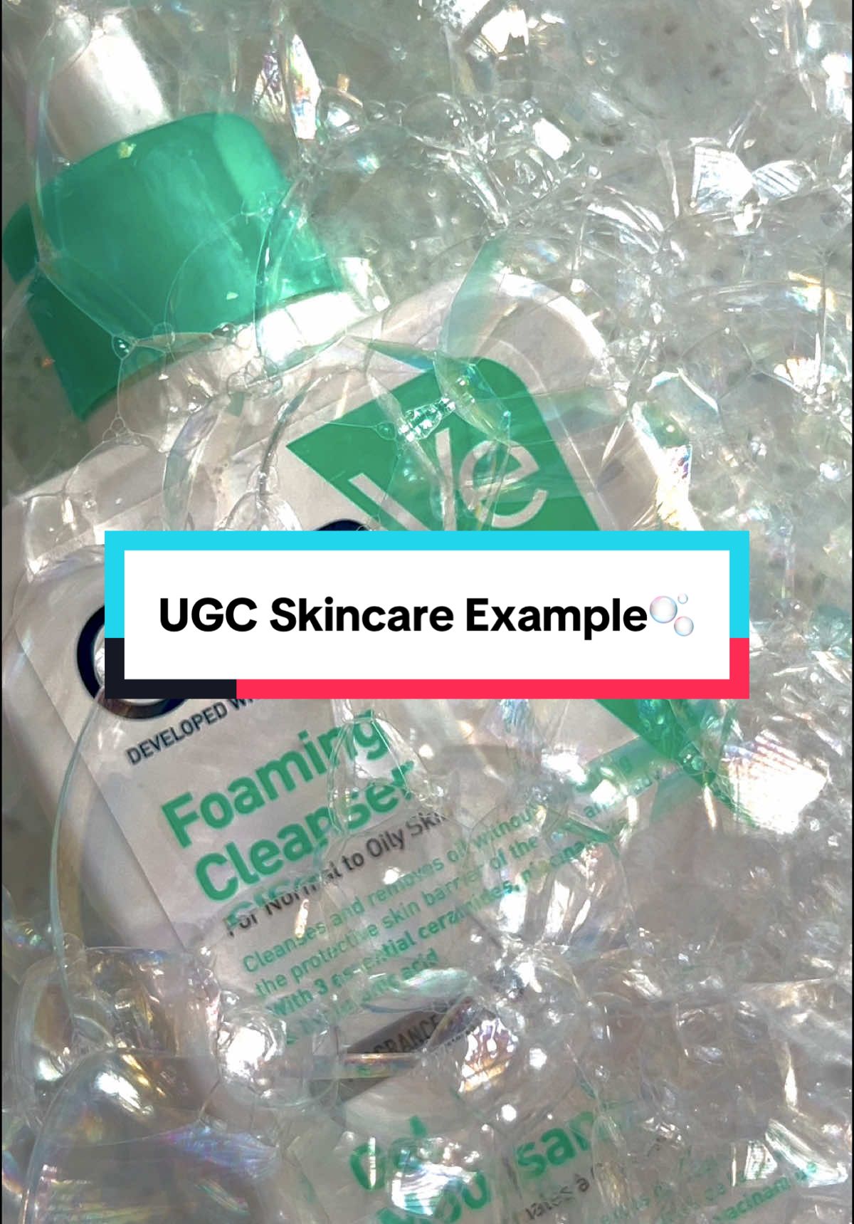 My latest UGC example I shot using my IPhone 13 Pro Max!🫧  I am using product I already have at home to shoot some examples! One of them being my trusty @CeraVe Facial Clenser that I would not be able to live without 🤩 If you'd of seen the setup for this🤣 I looked like a crazy person ahahaha!  #ugc #ugccontentcreator #ugcexamplevideo #ugcexample #skincareugc #skincaretiktok #ugccreator #cerave #teamworkk #CapCut 