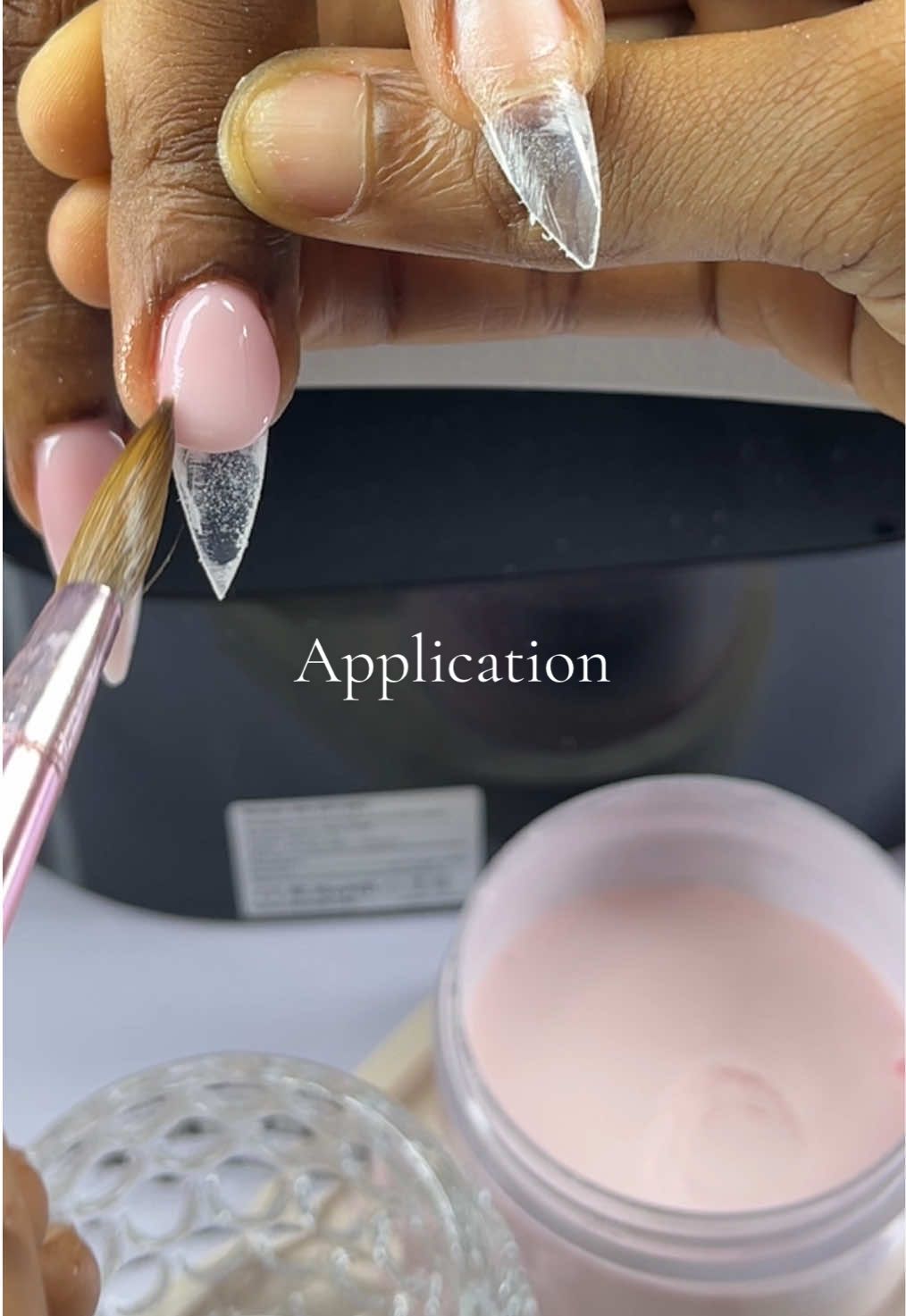 Acrylic Application  We’re Located at Tema community 7 post office. #purplishbeautystudio #temanailtech #nails #acrylicapplication #application #acrylicapplicationtutorial #acrylicapplicationpractice #acrylicnailapplication #acrylicnails 