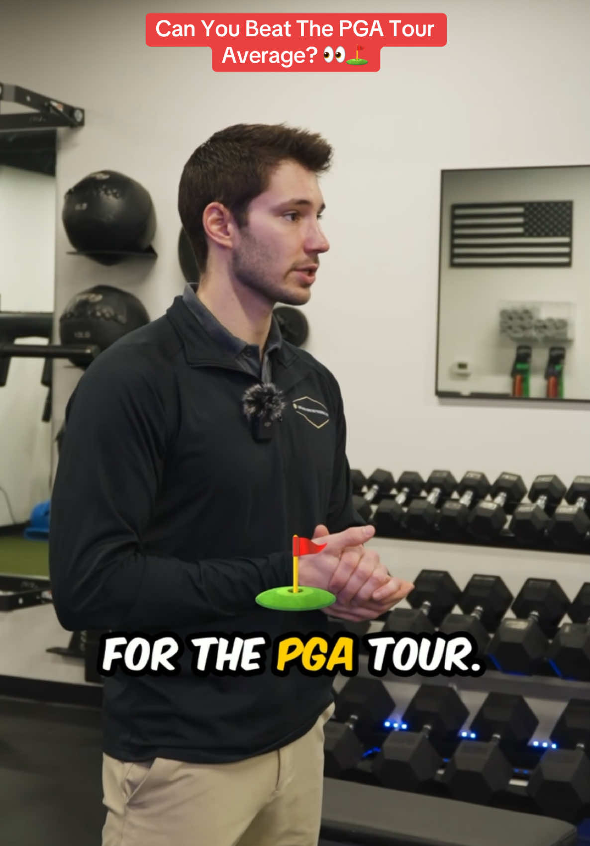 ⛳️ PGA Tour Balance Test Challenge! • • • #PGATOUR #tpi #titleistperformanceinstitute #golf 