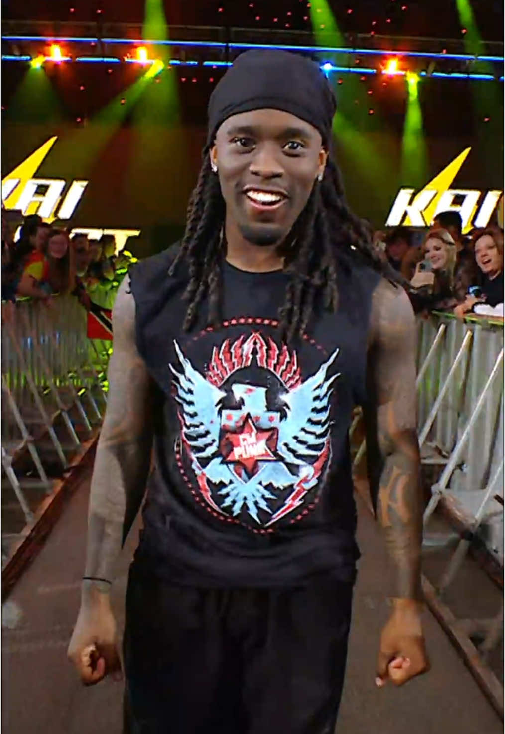 UNBEATABLE AURA 👏🔥 #WWE #KaiCenat 