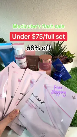 Medicube’s flash sale #skin #skincare #skincareroutine #deals 