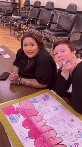 #tooshort #beautyschool #students #beauty #graduation #hairskinandnails #challenges