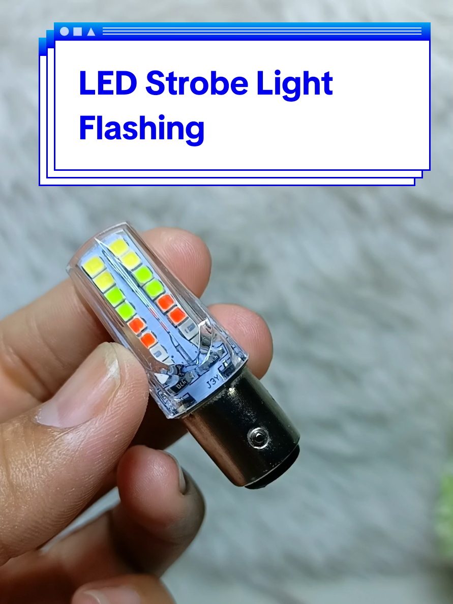 Flashing Led Strobe Tail light/brake light #taillight #strobetaillights #brakelight #blinktaillight #flashbrakelight 