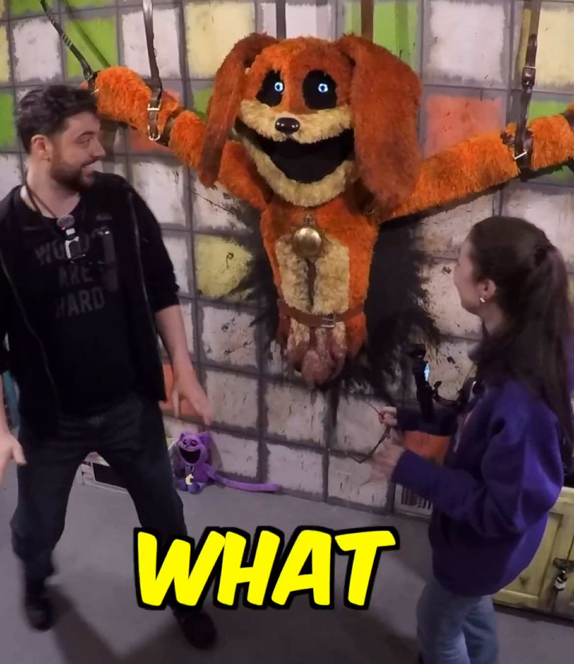 Real POPPY PLAYTIME Escape Room!! 😱 Full vid on YT!  One of the craziest things we’ve ever made. 🤘🏼🤘🏼🤘🏼