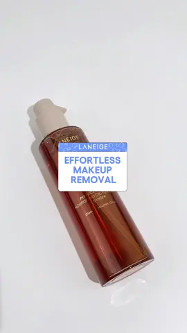Easily remove your makeup, impurities, and sunscreen without feeling dry 🫰🏻#Laneige #Laneigeid #KBeautyBestie 
