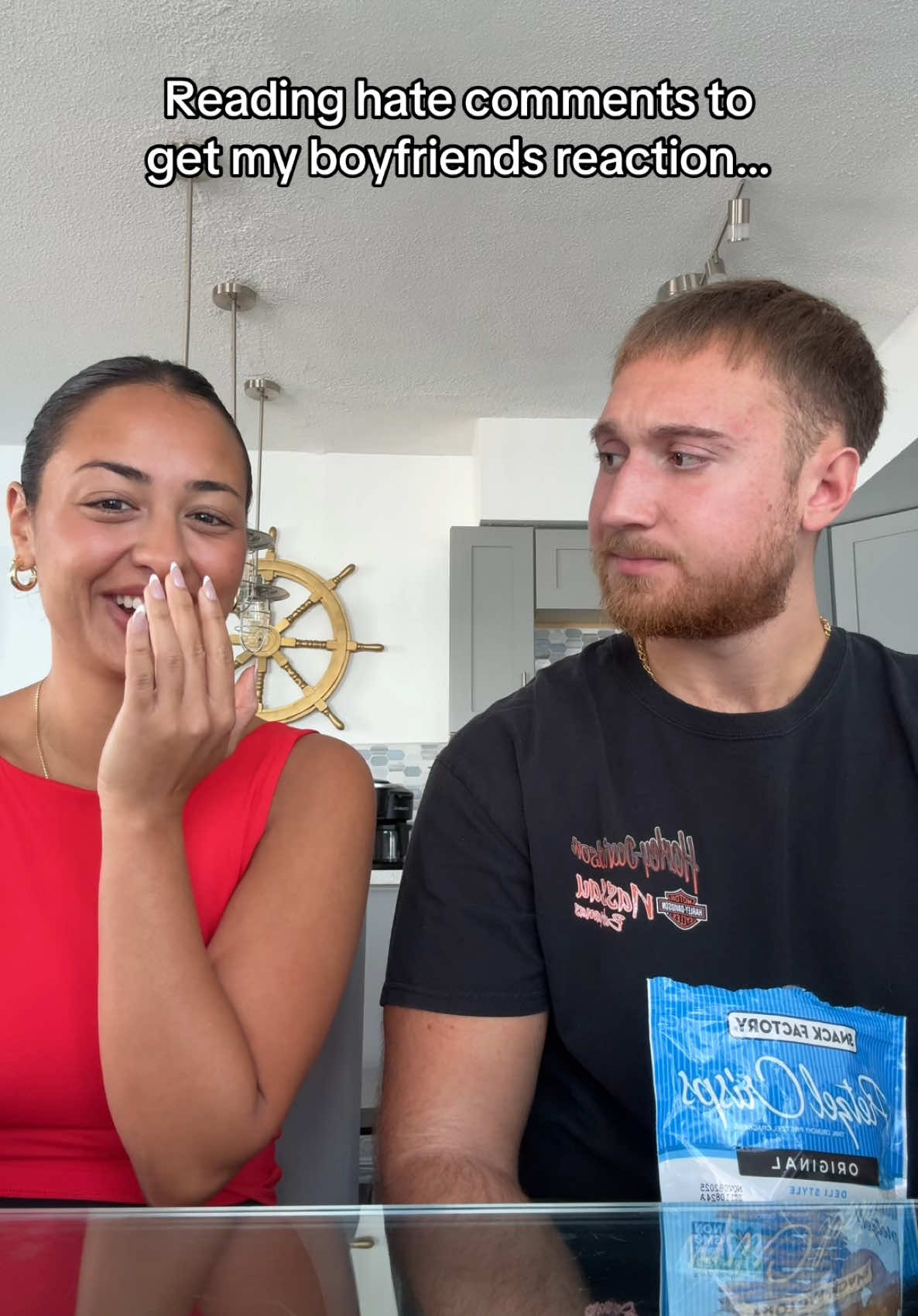 He’s so over it 😭 #fyp #couplescomedy #couplescontent #boyfriendreaction #relationships #calebnandrea 