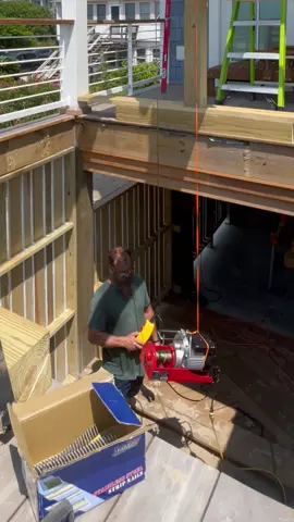 Hot Tub Install: Attaching the Winch ⚙️
