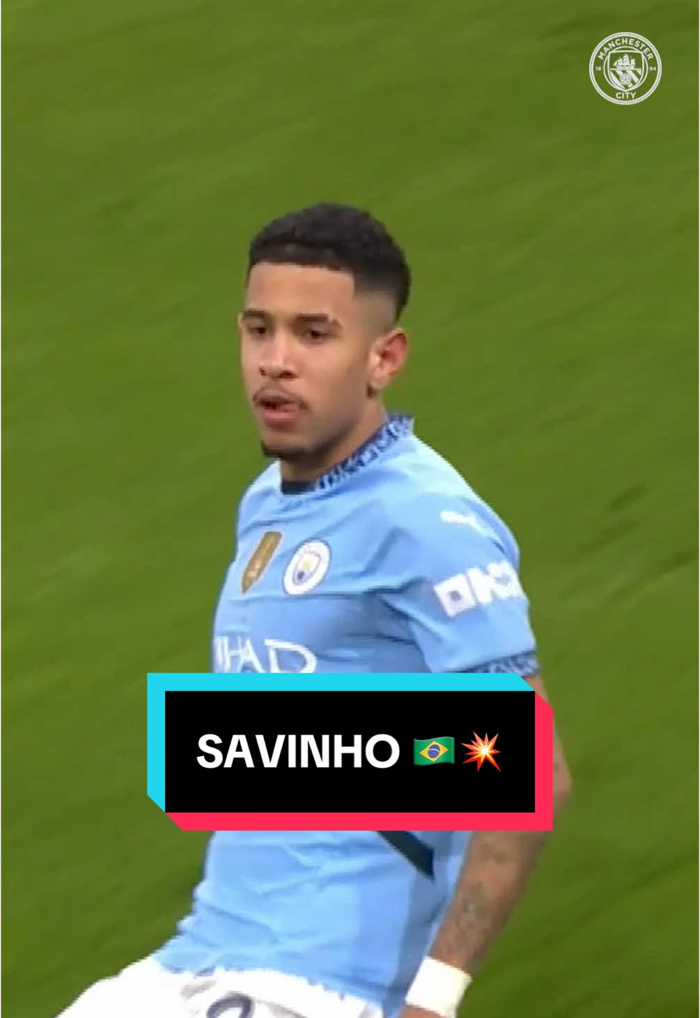 Savinho seals our place in the play-offs! 🇧🇷💥 #mancity #uefachampionsleague #ucl 