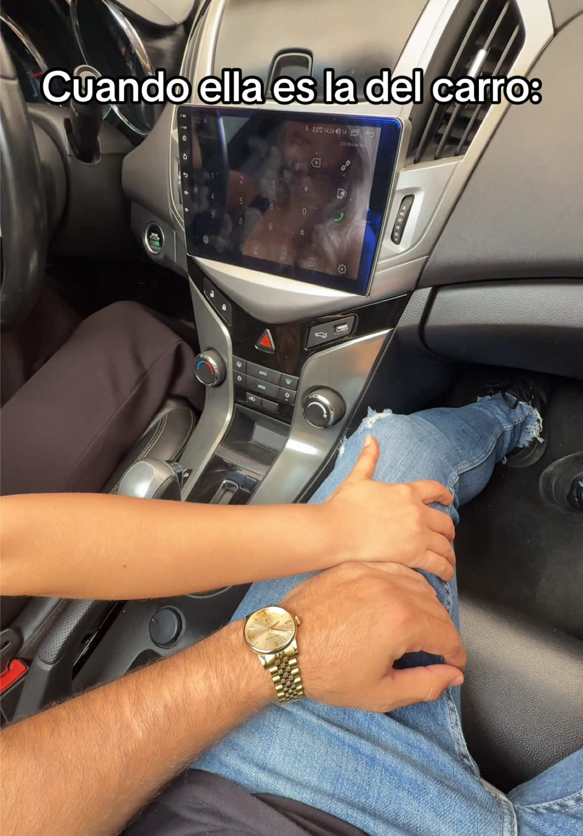 Cuando ella es la del carro 😳🚗 #nickocadavid #fyp #parati  @Nela Carvajal 