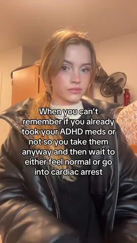 I feel normal I think I took my meds in a dream the first time #fyp #adhdtiktok #adhdmeds 