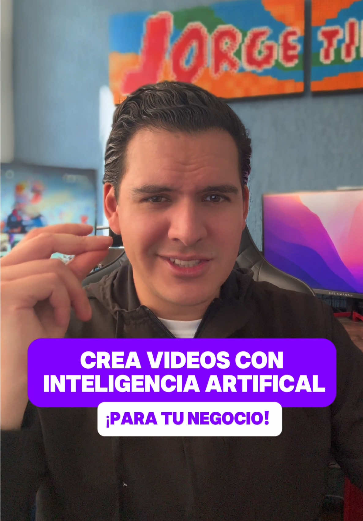 Crea videos con inteligencia artificial para tu negocio súper fácil y rápido. 😎🙌🏼 #videosconinteligenciaartificial #ia #iaparavideos #creaciondecontenido #creaciondevideos #emprendedores 