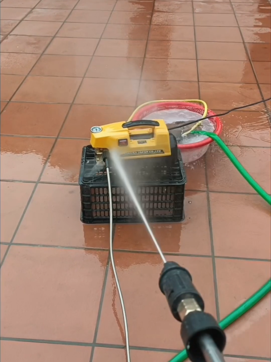 Máy rửa xe sakura 3500w,lõi đồng, không chổi than#xuhuong 