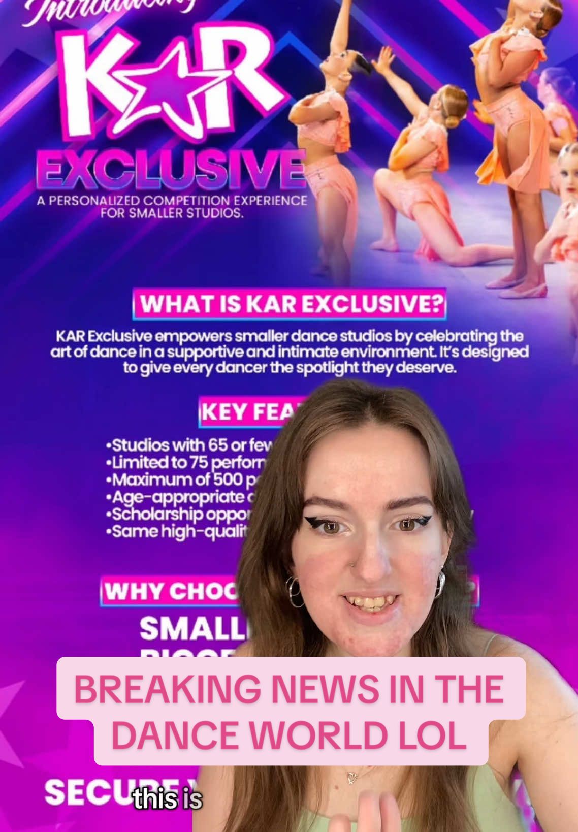@DANCEKAR just announced a new dance competition experience and I am SO EXCITED for the opportunities it’s going to open up for smaller studios!!! #dancer#danceteacher#danceteachersoftiktok#teachersoftiktok#danceteacherproblems#dancelife#dancerlife#dancestudio#dancevlog#dayinthelife#dancecompetition#dancerecital#recitalseason#dancemom#dancemoms#choreography#choreographer#choreographwithme#dancewithme#choreographerlife#theatrekid#professionaldancer#balletdancer#competitiondancer#balletcore#balletflex#dancecostumes#costumereveal#costumereview#lyricalcostume#jazzcostume#tapcostume#wgi#winterguardinternational#wgi2023#wgi2024#guardgirl#colorguard#drumcorps#dci#debbieweek#mepa#oipa#performingarts#performerlife #greenscreen 
