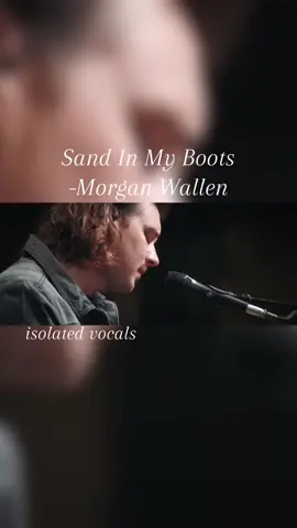 @morganwallen  What song do you wanna hear next? #music #acapella #justvocals #isolatedvocals #morganwallen #sandinmyboots 