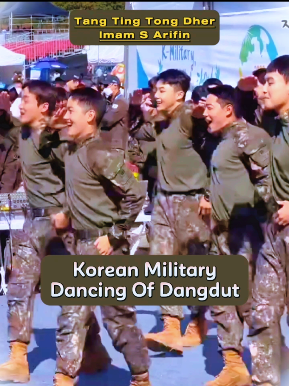 KOREAN ARMY DANCING ♥ #padahariini #tangtingtongder #imamsarifin #evietamala #koreanarmy #korea #army #dance #dancing #fypppp #fypage #viral #trending #fypシ 