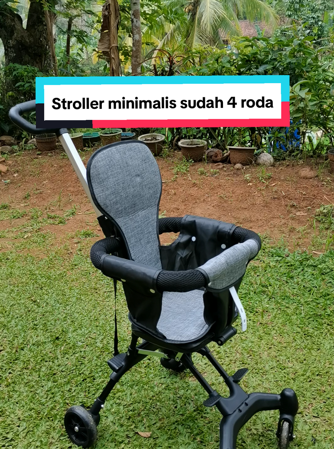 Rekomendasi stroller lipat sudah 4 roda, harganya seratus ribuan aja.. #strollerbayi #strolleranak #strollermurah #stroller4roda #cuantanpabatas #WIBGAJIAN 