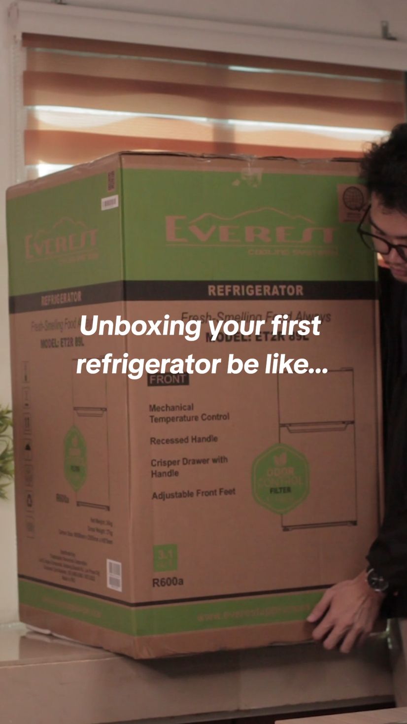 Sit back, relax, and enjoy the soothing sounds of unboxing this Everest Appliances 3.1 cu.ft. Personal Refrigerator. From the gentle crinkling of the packaging to the satisfying click of the shelves and door. Don't miss out! Get 20% off on this refrigerator today! Upgrade your kitchen with top-quality cooling at an unbeatable price. Shop now and save! #asmr #unboxingvideo #newyearnewappliances #refrigerator 