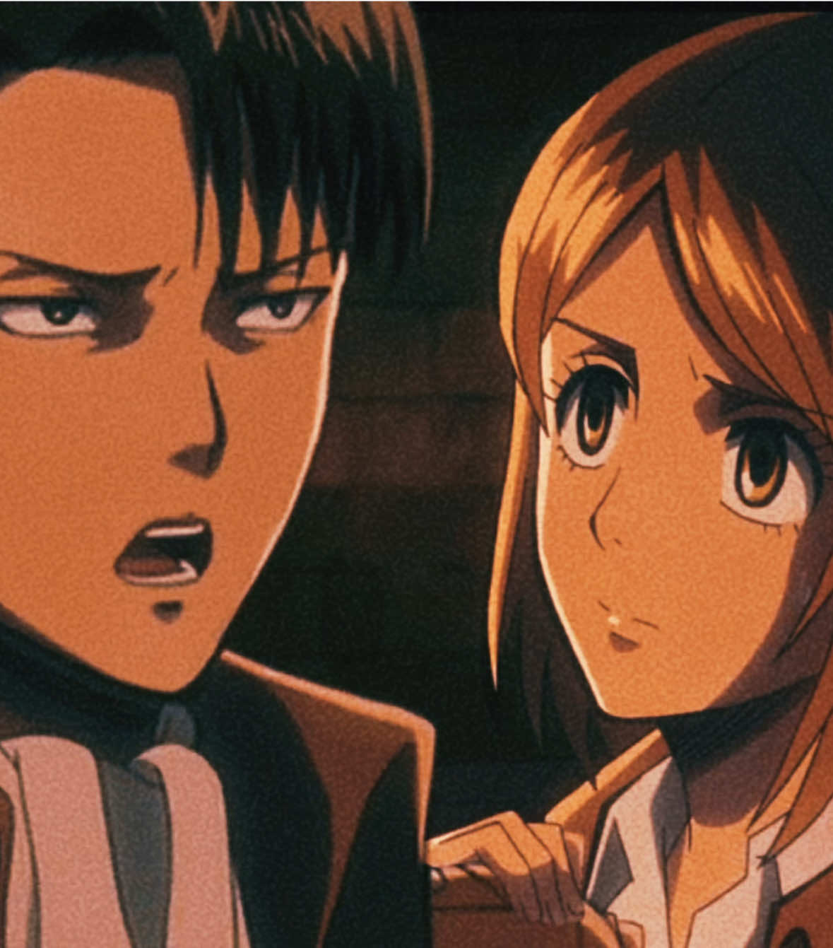 lowkey ship guys.. I think she could’ve been a love interest but well never know || tags { #aot #AttackOnTitan #hangelvre #edit #attackontitanedit #blowup #leviackerman #leviackermanedit #cry }