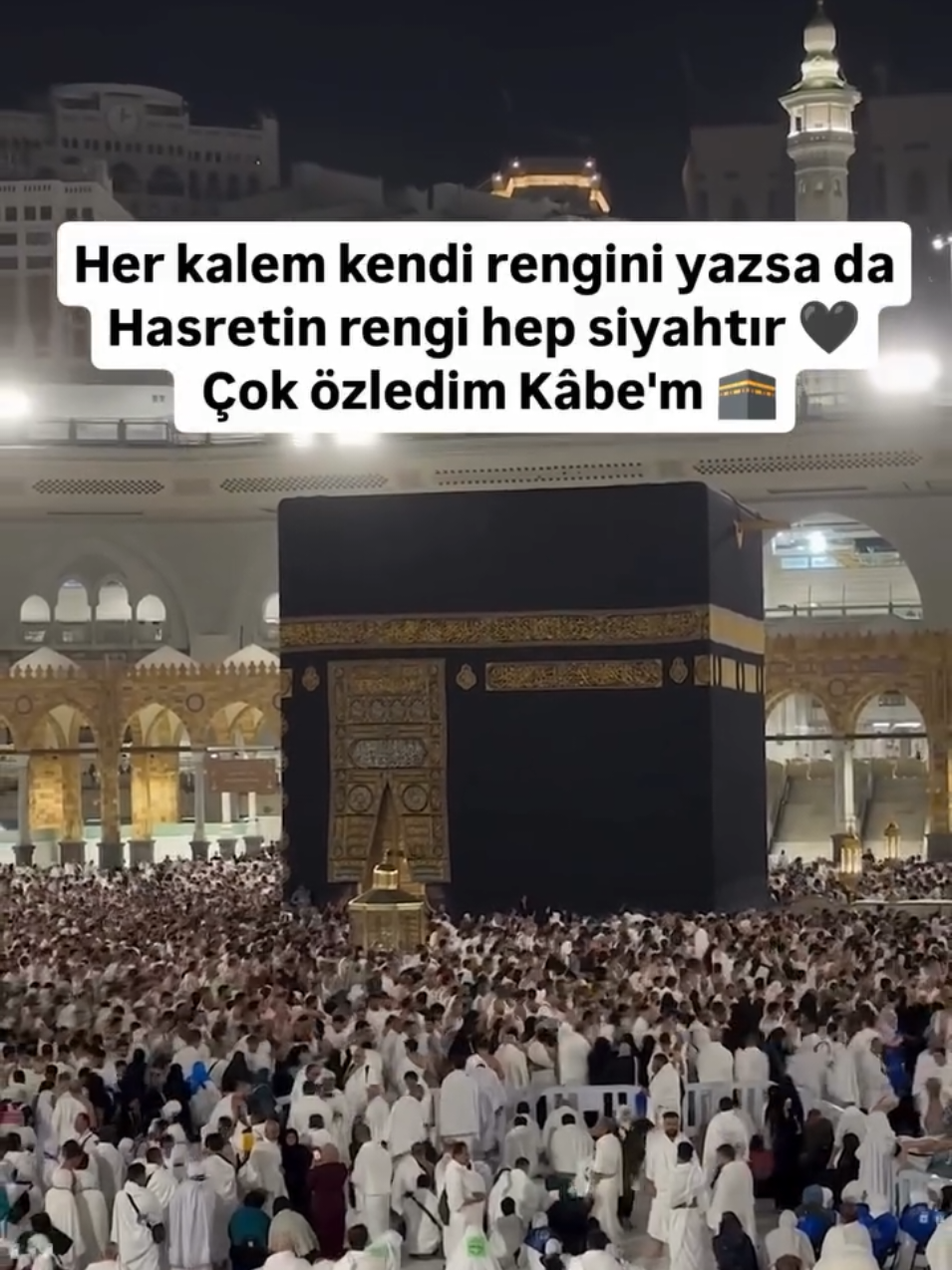 🕋🕋🥺 Çok Özledim KÂBE'mmm 🌹🕋🤲  #kabe #kaaba #mekke #medine #mekkah #medina #mecca #özlem #hasret #islamic_video #ilahi #umrah 