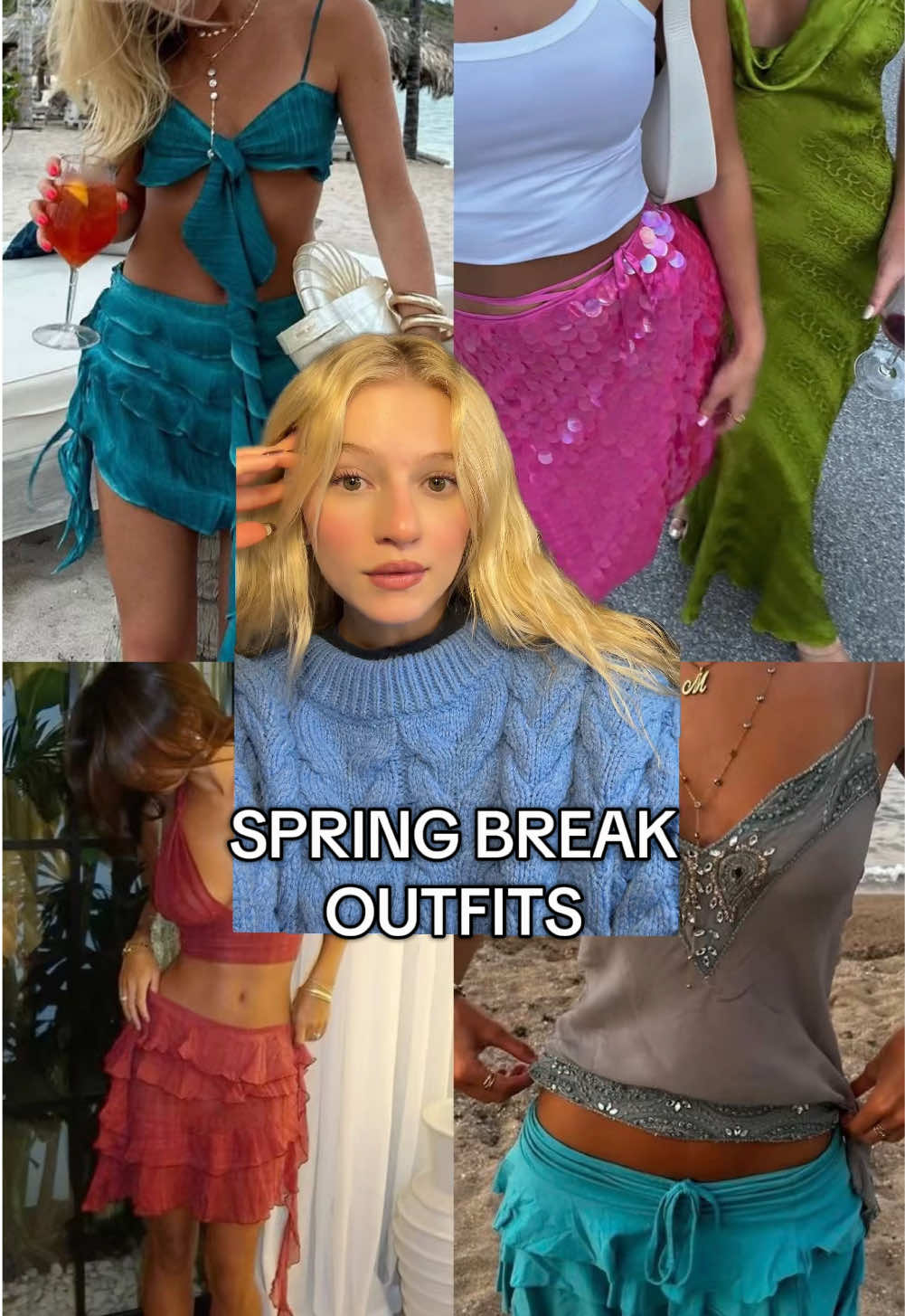 Some really cute finds for your next vacation🥰 #springbreakoutfits #vacationoutfits #affordablefashion #summerclothes #sequintop #goingouttops #summertops #greenscreen   @PEPPERMAYO @SABO @prettylittlething @H&M @Nasty Gal @Beginning Boutique @asos @Princess Polly @nakdfashion @Edikted 
