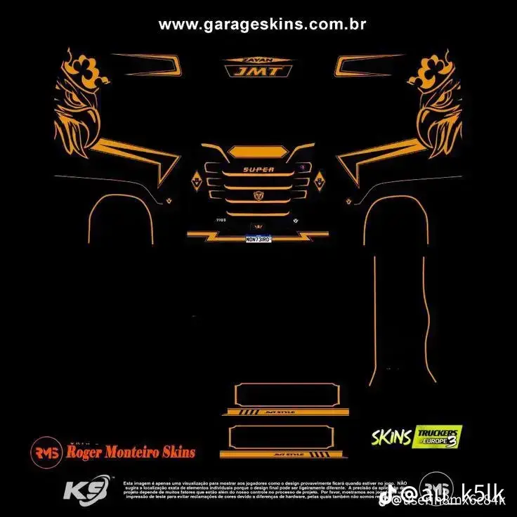 سكنات لعبه تريلات 