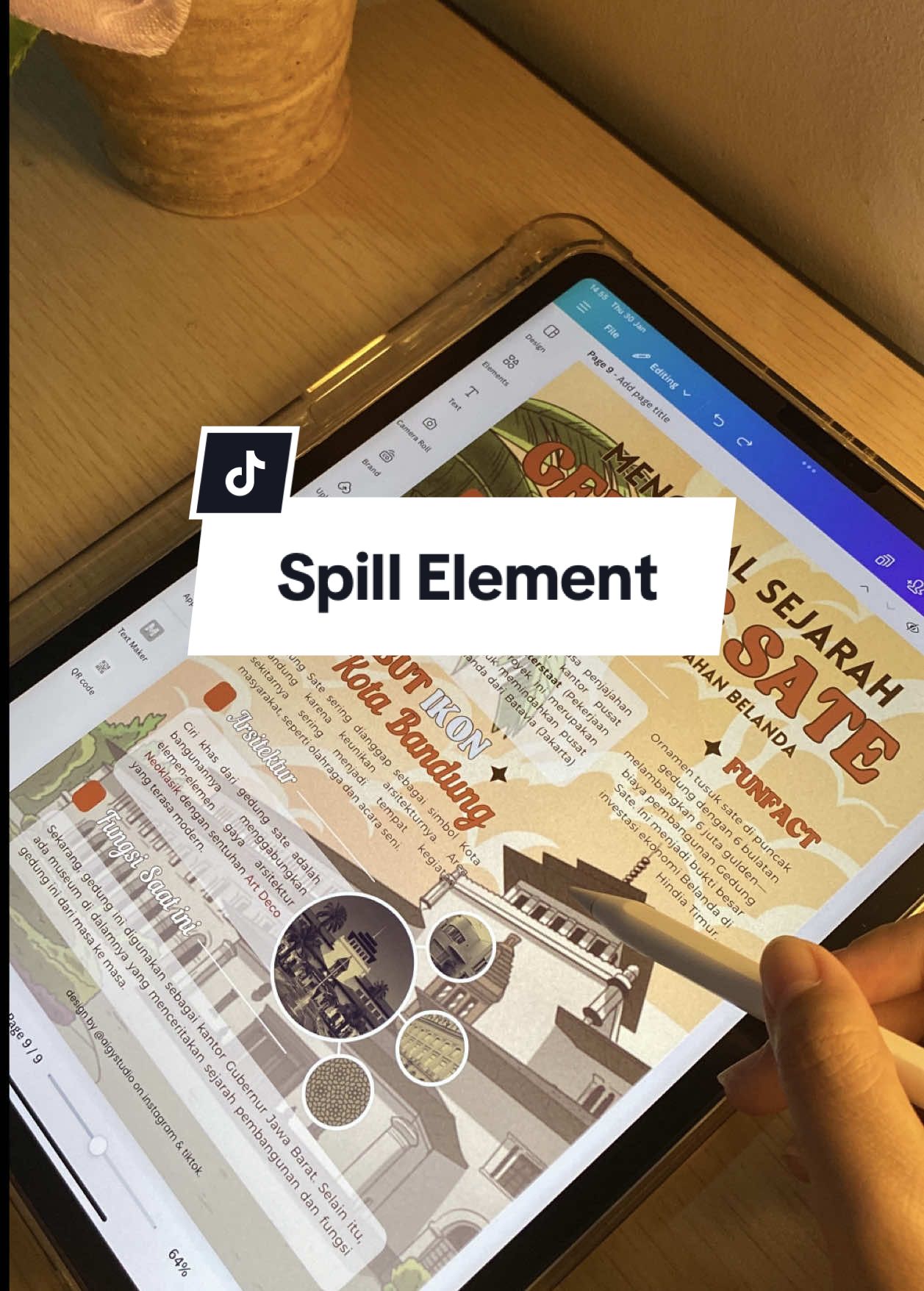 Replying to @૮꒰⸝⸝ᐢ - ᐢ⸝⸝꒱ა Yuk dicoba buat poster sejarah 🫶🏼 #canva #posterinfografik #sejarah #spillfont #tutorialcanva #tutorialposter #fontcanva #jasaedit #jasacanva #jasadesign #openorder #studytok #fyp #fypppppp