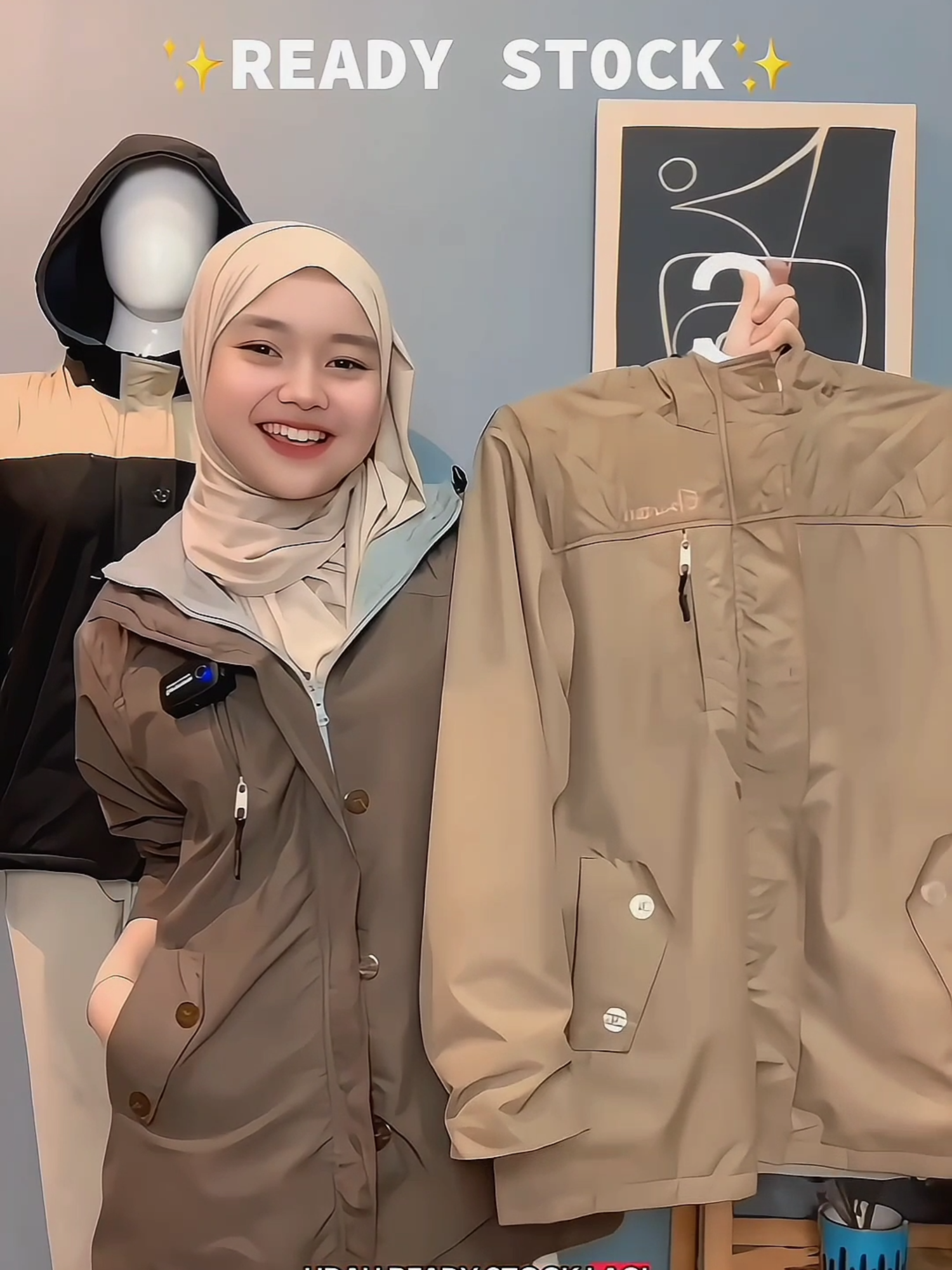 Spesial Imlek Sale 2.2 Jaket sabrina RESTOCK !! Dapetin juga diskon hingga 80% hanya di live streaming spesial Imlek Sale 2.2 ! Yuk Join live sekarang ! #wibgajian #PromoGuncang22 #jaketwanita #rekomendasijaket #jaketwanitakekinian #jaketmusimdingin #jaketgunung #jaketantiair #ElzanteriApparel