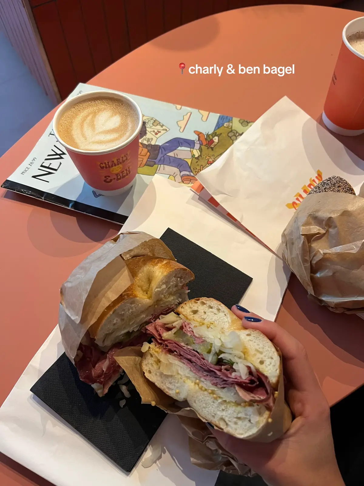 @Charly & Ben Bagels 🥯 #frankfurtfoodguide #frankfurtfoodspot #brunchspots #frankfurtcafe #breakfasttime #bagels 