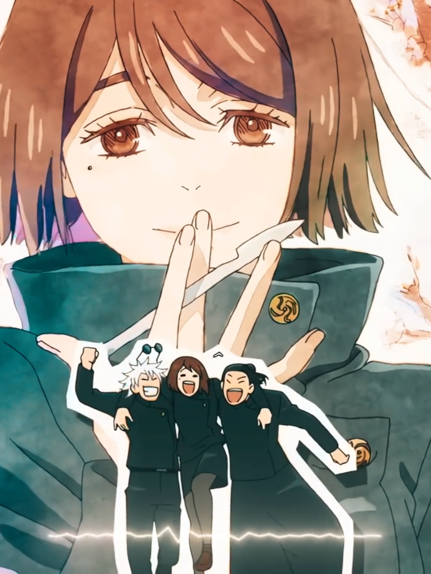 sensational! || love this audio || #fyp #ae #aftereffects #amv #soundcloud #edit #foryoupage #editor #jjk #jujutsukaisen #gojo #geto #suguru #anime