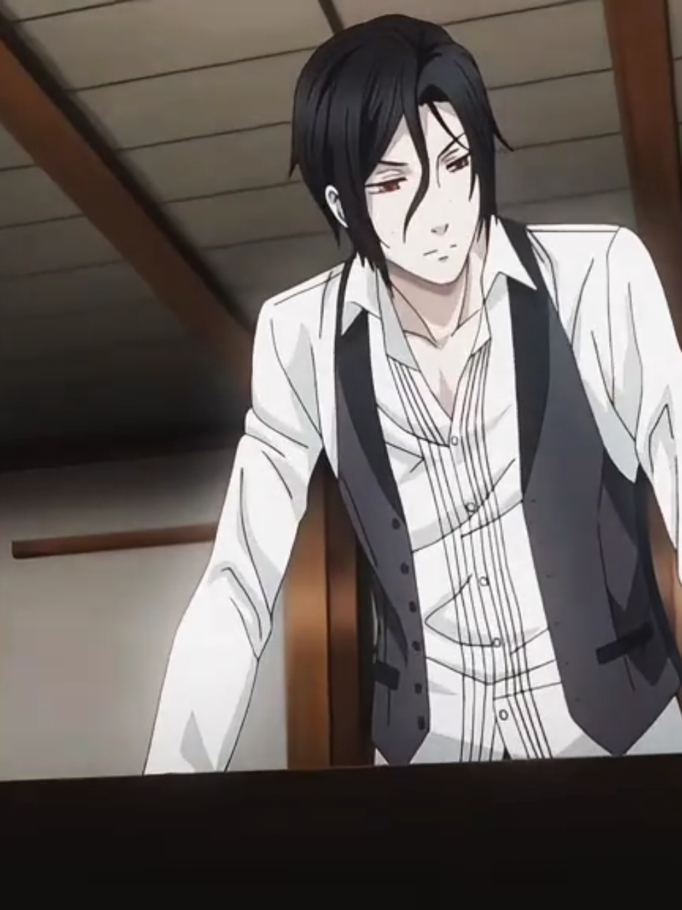 Swim👁️👄👁️#anime #sebastianmichaelis #blackbutler #animeedit 