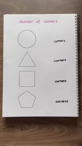 2D Shapes for Kids: How Many Corners? ✅💯 #2dshapes #math #maths #education #mathlesson 