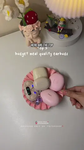 Replying to @ctuivee_ BUDGET MEAL EARBUDS RECO! ALIN BET KO DIYAN? #earbuds #wirelessearphone #noisecanceling #sleepingearbuds #waterproofearbuds #linderoh40 #realfitf3 #realfitf2 #ky5 