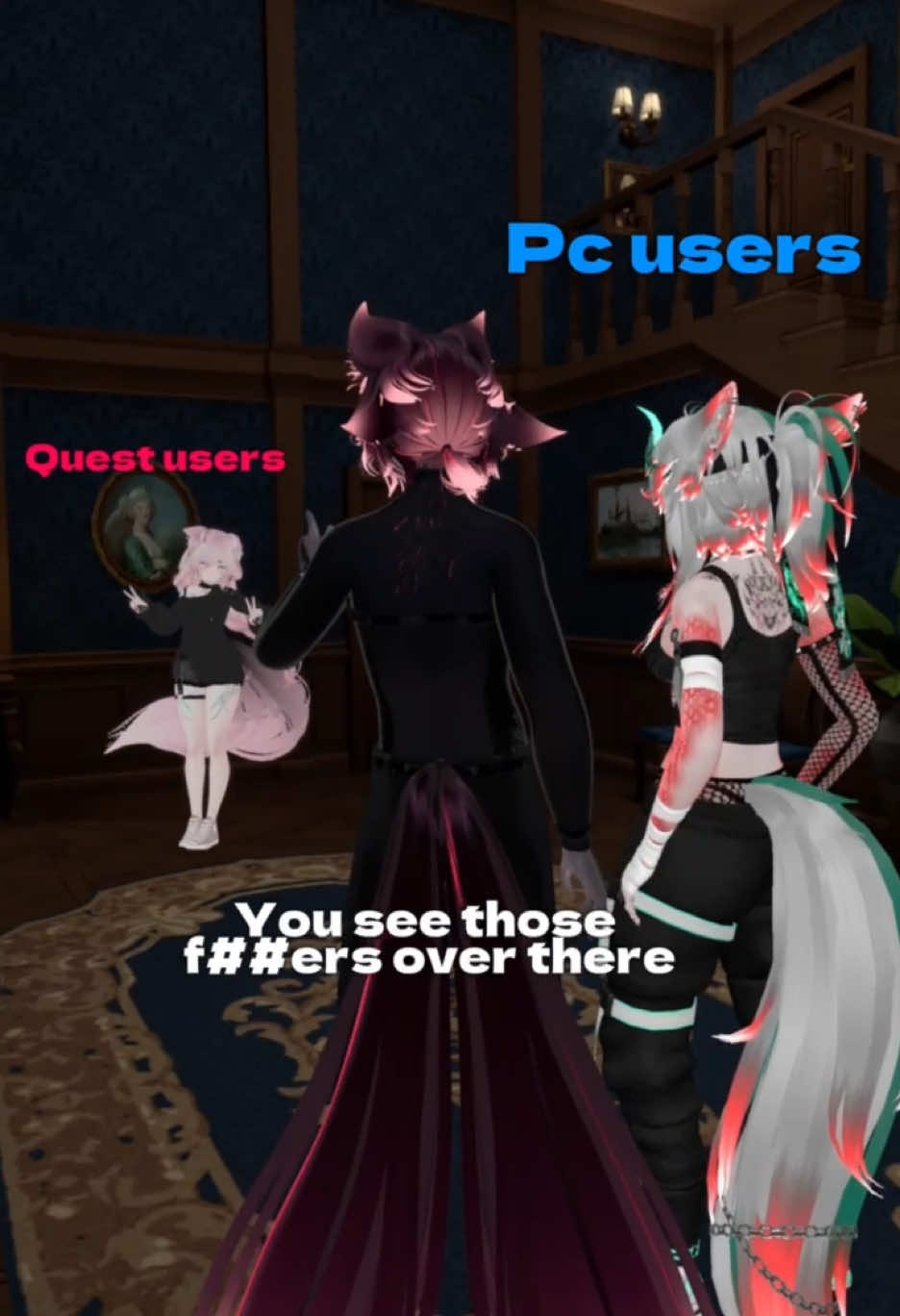 No reason  @Sejie Edited by @SlaxStix  #vr #vrchat #vrchatcommunity #vrchatmoments #vrchatfriends #vrchatcomedy 