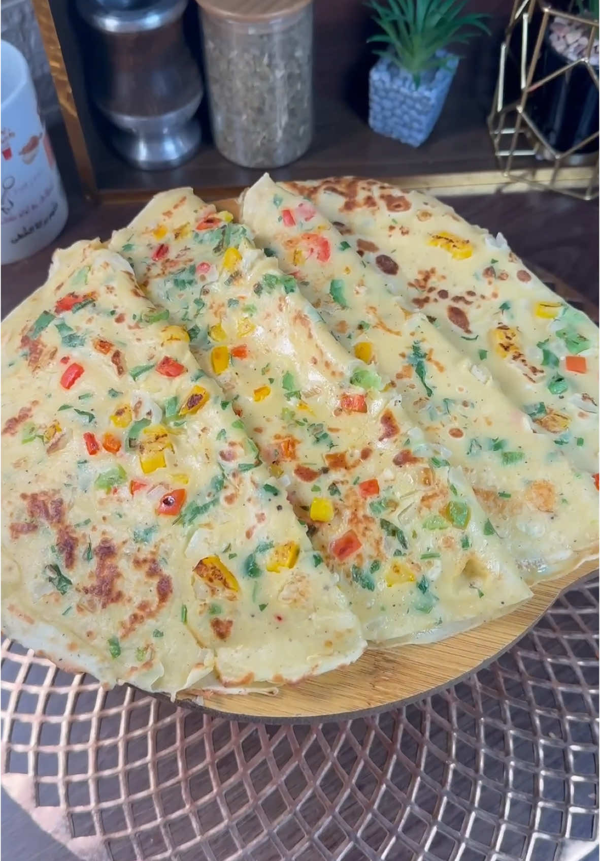 كريب خضار #وصفات #وصفات_سهله #كريب_مالح #خضار #اكلاتي_مع_لولو 