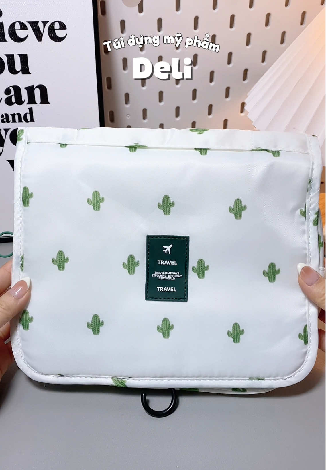 Túi đựng mỹ phẩm Deli siu tiện #deli #tuidungmypham #tuidungmyphamdulich #trending #viral #xuhuong #tiktokshoptet #fyp #trend 