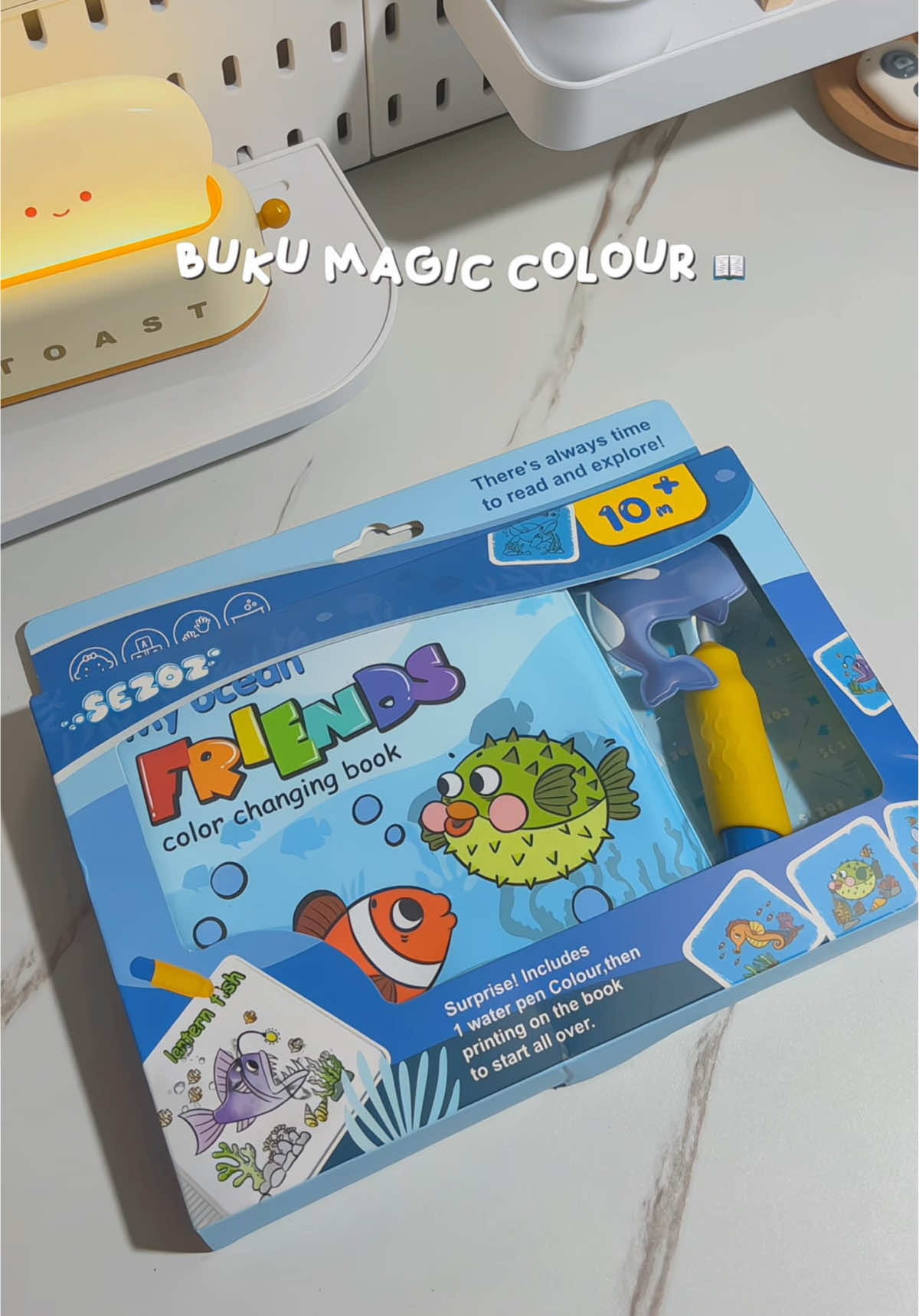 best sangat untuk parents nak kurang kan screen time or gift 😉✨ #bukuanak #mainanedukasi #sensoryactivities #colourchangingbook #toy #toys #mainan #mainananak #EducationalToys #book 