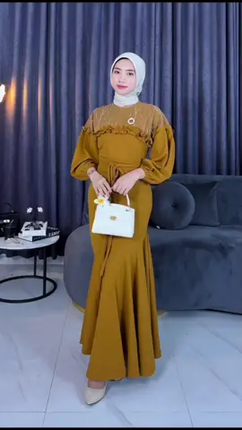 cantik bgt. bisa pressbody😘😘 #dresskekinian #ootdhijabstyle #fyp 