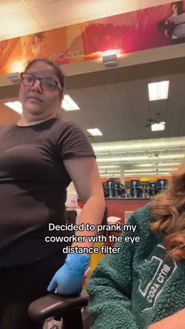 im dying shes hilarious, honestly i love my job she makes my days go by so fast #trending #fyp #prank #work #foryoupage #funnyvideo #workbestie 