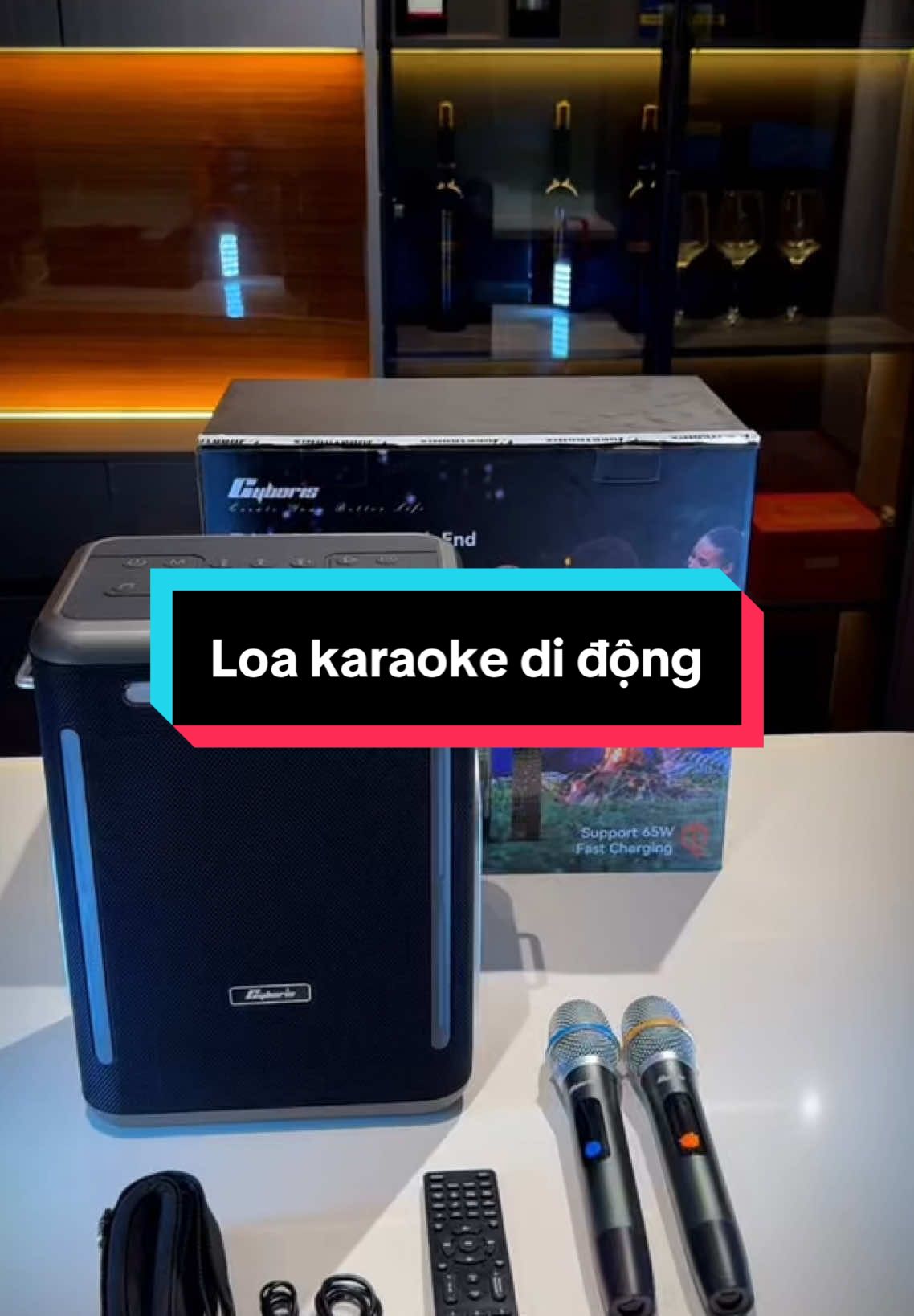 Loa Di Động Bluetooth Karaoke CYBORIS X15, công suất 400W, Pin 30000mAh, Âm Thanh Vòm, Thẻ Nhớ, USB, Jack 6.5, Chính hãng bảo hành 18 tháng #loa #loanghenhac #loabluetooth #loacongsuatlon #loacaocap #loadenled #loakaraoke #loakaraokedidong #loakeo #loakeokeo #loachinhhang #xuhuong #thinhhanh #docongnghe #docongnghe 