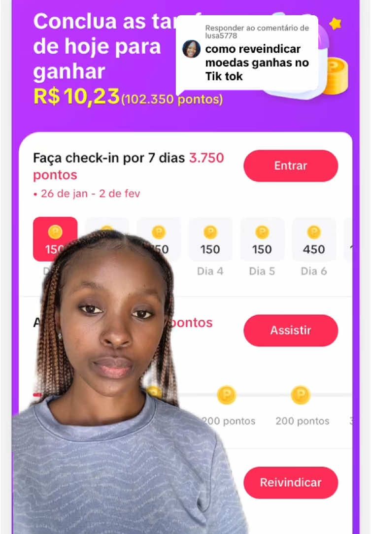 A responder a @lusa5778 Sobre o Tiktok bônus. Ganhar dinheiro assistindo vídeos no Tiktok 