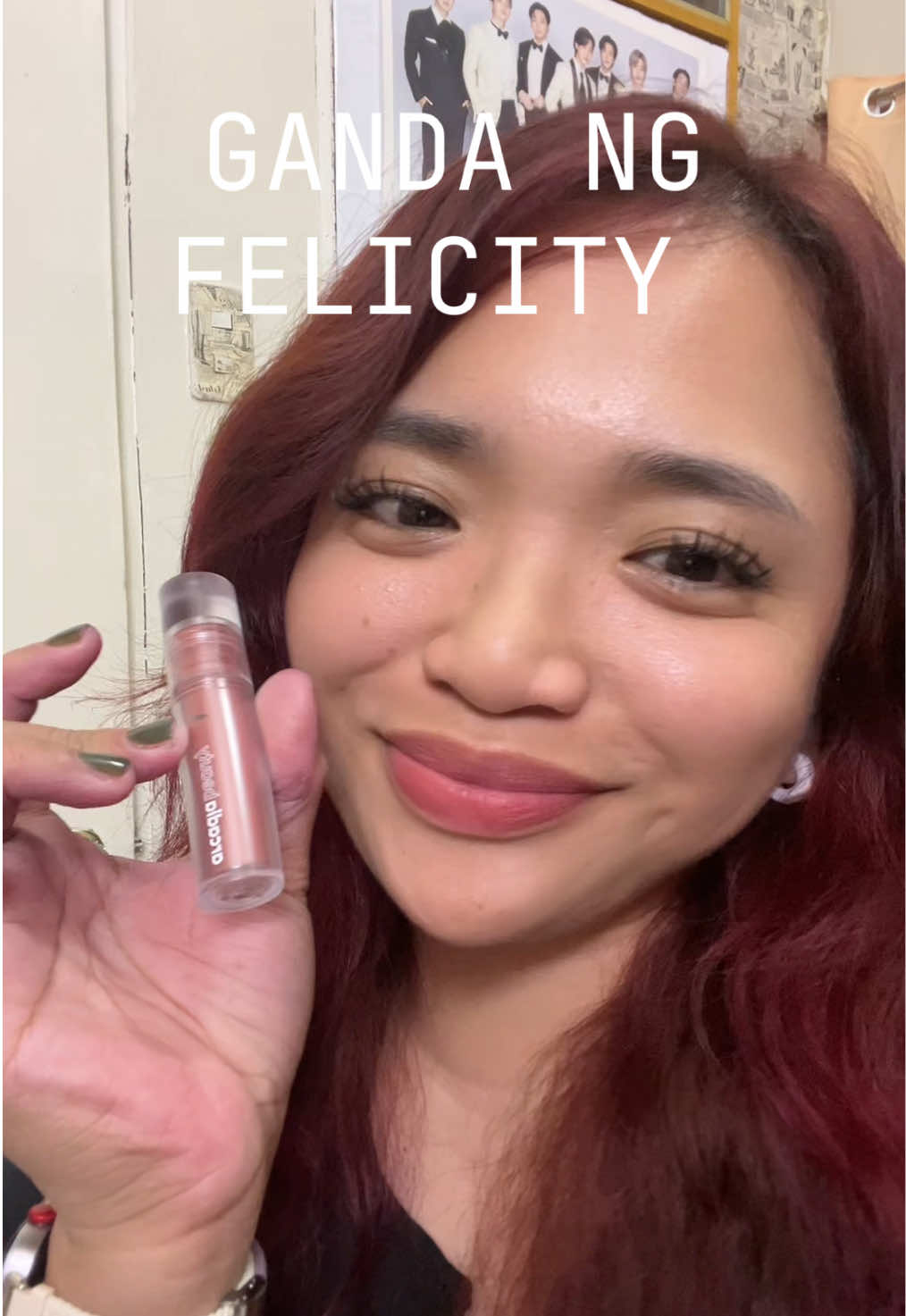 Ganda ng Felicity. Omg!!! #fyp #tiktokfinds #arcadiabeauty #arcadiabeautydailyliptint #koreantint #thebestliptint #felicity 