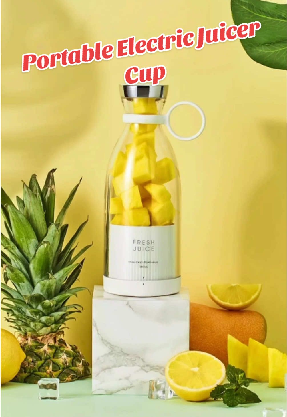 Buy directly from us as your trusted Chinese supplier, offering unbeatable prices and fast shipping! Enjoy fresh and healthy drinks anytime with the Portable Electric Juicer Cup! This compact and wireless blender is perfect for making fruit juices, smoothies, protein shakes, and even baby food on the go. Designed for convenience, it features a powerful motor and stainless steel blades, ensuring fast and efficient blending with just the press of a button. The USB rechargeable battery allows you to use it anywhere—at home, in the office, during travel, or at the gym. The lightweight and portable design makes it easy to carry in your bag, so you can enjoy fresh, nutritious drinks wherever you are. Easy to clean and BPA-free, this juicer cup is a must-have for a healthy lifestyle. Order now for quick delivery to the USA, Canada, Europe, South America, and the Middle East. Custom branding options available for bulk orders! #PortableBlender #JuicerCup #HealthyLiving #SmoothieLover #USBBlender #MiniBlender #KitchenGadgets #HealthyDrinks #FitnessEssentials #BuyDirect #ShipFromChina #HomeAppliances #Dropshipping #ShopifyStore #TrendingProducts #AmazonFinds #FreshJuiceAnywhere #BlenderOnTheGo #GymEssentials #VeganLifestyle #WirelessBlender #EasyCooking #JuicingLife #BPAFree #TravelEssentials #HealthySnacks #LightweightGadgets #FitnessJourney #HealthyEating #BulkOrders #buynow 